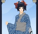 Femme en kimono