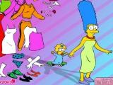 Habiller Marge Simpsons