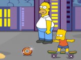 Bart en skate