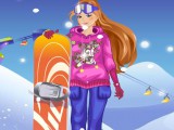 Prête pour skier !