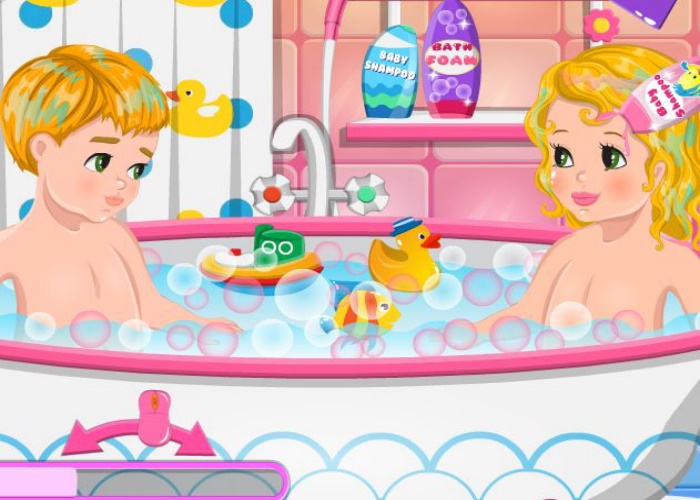 Le bain des jumeaux
