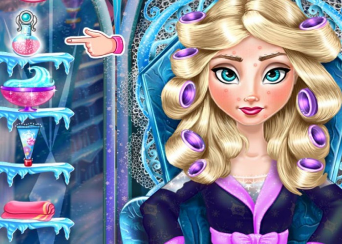 Relooking réel d'Elsa reine des neiges