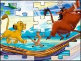 Long puzzle Le roi lion