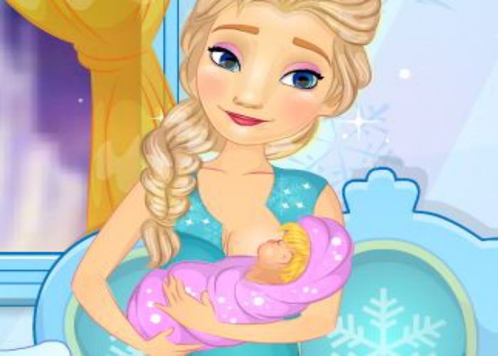 S'occuper du bébé d'Elsa