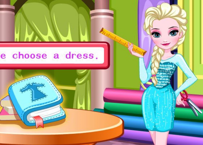 Robe de promo pour Elsa