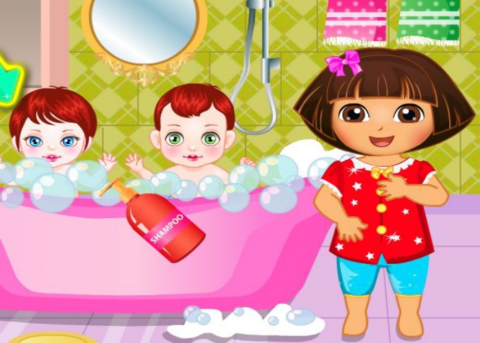 Dora baby sitter