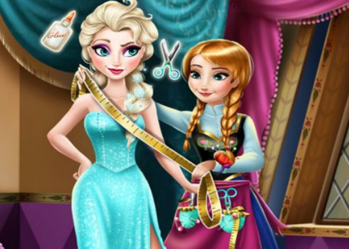 Anna Frozen coud pour Elsa
