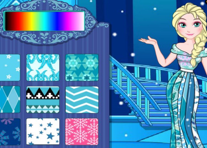 Robe en patchwork pour Elsa
