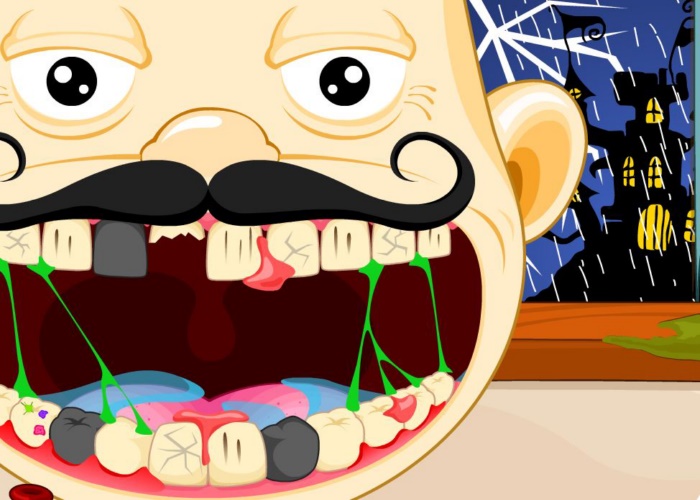 Crazy dentiste Halloween