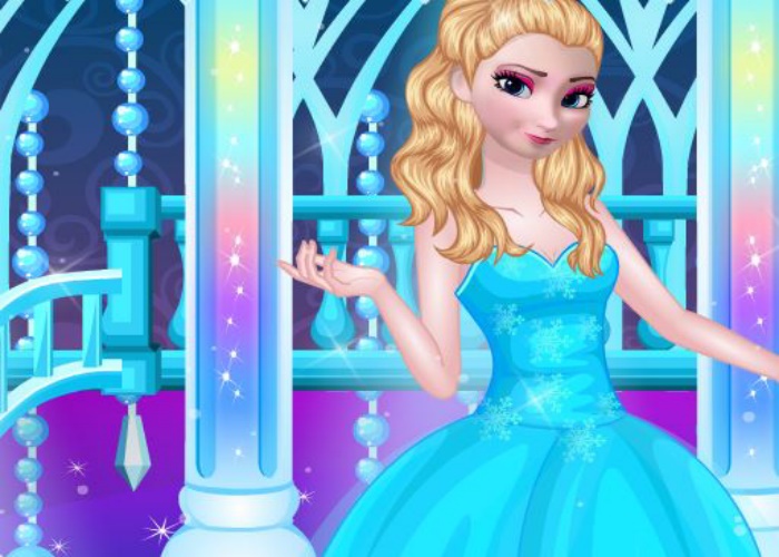 Elsa Frozen au bal