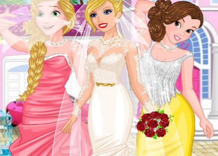 Selfie De Mariage Avec Princesses Sur Jeux Fille Gratuit