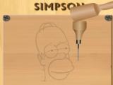 Graver la tête de Homer Simpson