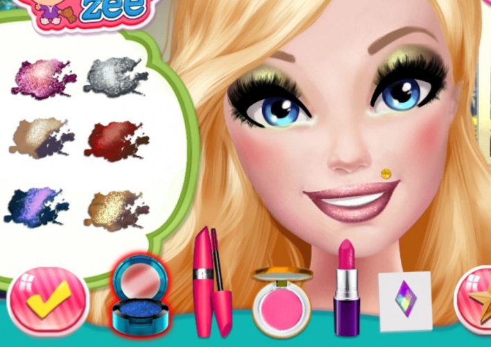 jeux de maquillage de barbie