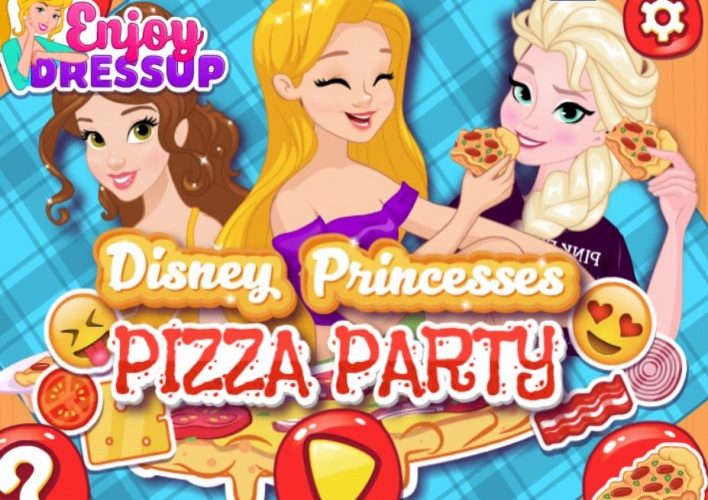 Soirée pizza entre princesses !