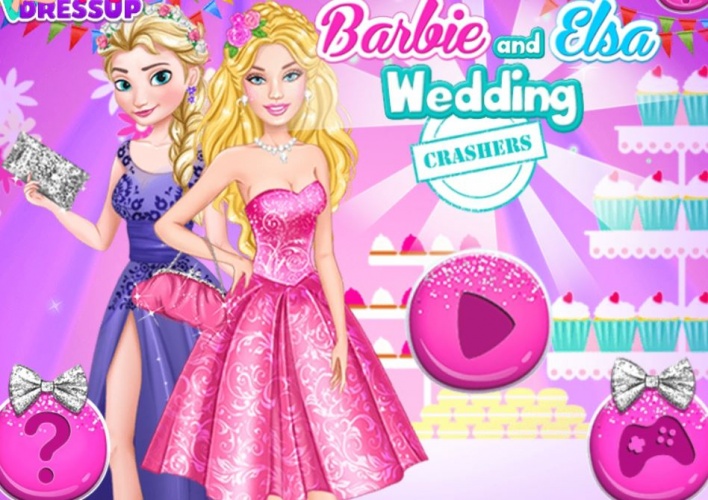 Barbie et Elsa invitées au mariage