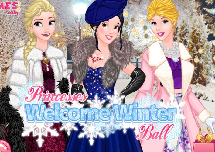 Bal d'hiver chez les princesses