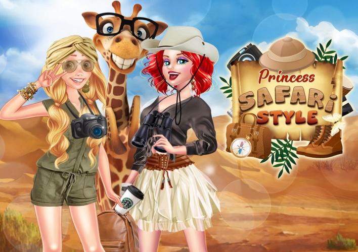 Style Safari pour Ariel et Raiponce