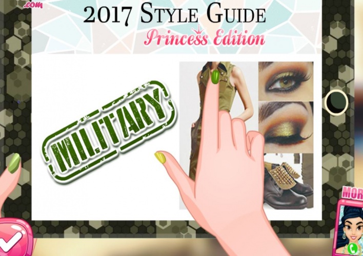 Style militaire comme à l'armée