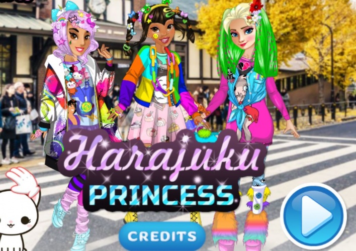 Princesses à Harajuku