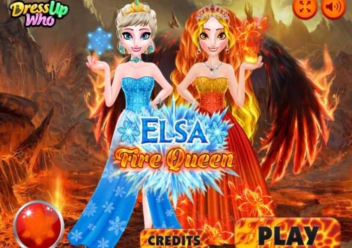 Elsa reine du feu
