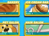 4 jeux : coiffure, cuisine, animaux