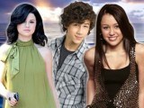 Nick, Selena et Miley